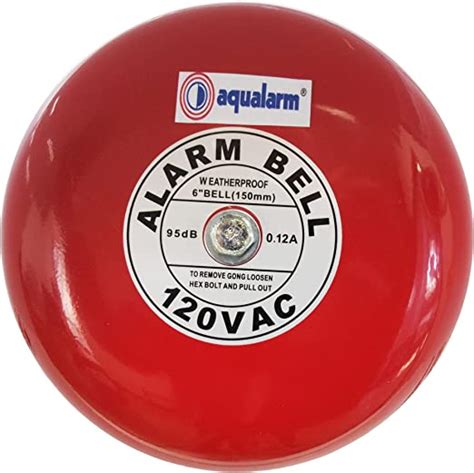 alarm bell box outdoor metal|120 volt fire alarm bell.